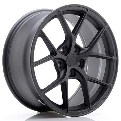 JR Wheels SL01 18x8 ET40 5x100 Canna di fucile opaca