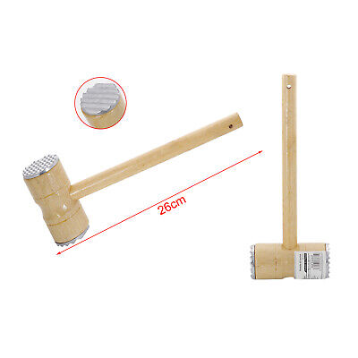 Batticarne In Legno Martello Di Cucina Per Carni Doppio Lato <ul><li>Design a
