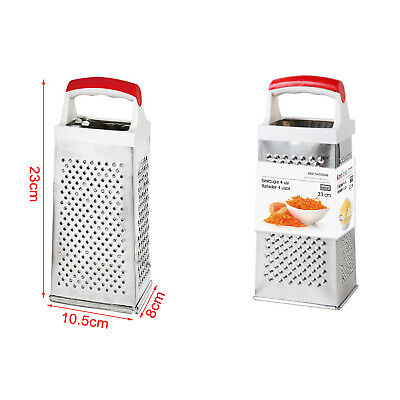 Grattugia 4 in1 in Acciaio Inox 23cm <ul><li>La a facce è ideale per i tuoi