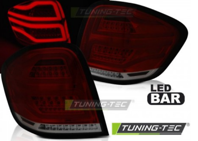 Coppia Fari Fanali Posteriori LED BAR FIBRA  TUNING Classe ML W164 2009 > 2011