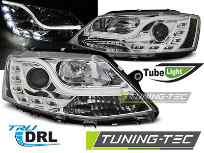 FARI TUBO LUCE DRL CROMATI per JETTA VI 1.11-18