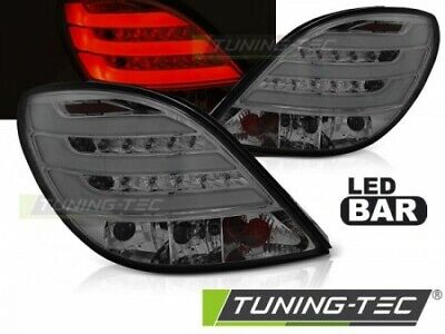 Coppia Fari Fanali Led Tuning 207 3D/5D 05.06-06.09 FUME' LED BAR