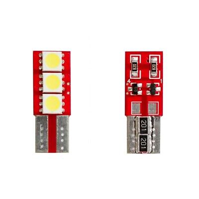 Coppia lampade lampadine led Simoni Racing T10 canbus slim no polarity 3 led