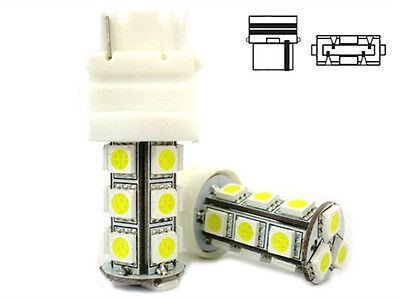 Lampada Led T25 3156 P27W 18 Smd 5050 Bianco 12V Auto W2.5x16d