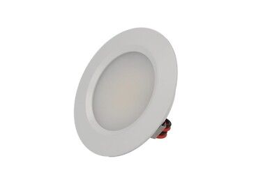 Faretto Led Da Incasso Rotondo 3W AC/DC 12V DC 24V Bianco Caldo Foro 50mm