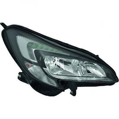 Faro anteriore sx CORSA E 15-19 HELLA H7+H7 motor reg el diurna LED 1216873