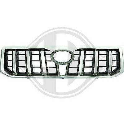 Calandria Reejilla Panel Tierra Cruiser De 2003 Al 2007 Cromo Y Negro