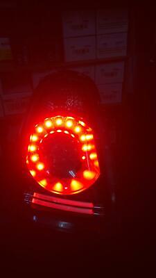 Coppia fari fanali posteriori TUNING R56 2006 > 2010 berlina neri nero LED