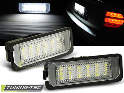LICENSE LED LIGHTS fits GOLF IV V PASSAT B6 EOS PHATEON NEW BEETLE 06- LUPO