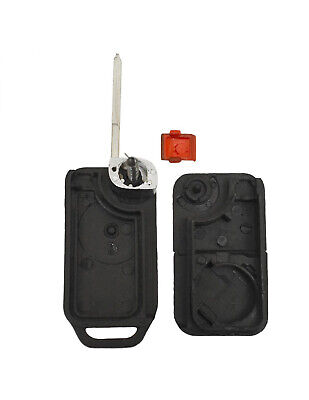 Guscio Chiave Telecomando 1 Tasto con Lama HU64 Batteria In Custodia Senza