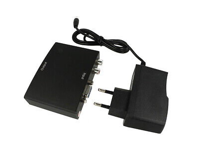 Convertitore VGA-HDMI Da Input VGA + o R/L A Output HDMI HD 1080P Per TV Mo