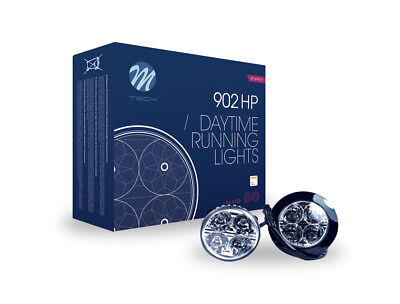 Coppia Lampade Faretti Luci di marcia diurna Con Led M-TECH Opto Semiconductors