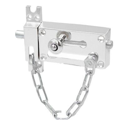 Catena per Porta Anteriore Serratura Sicurezza in Acciaio Inossidabile ARGENTO