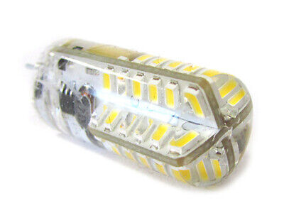 Lampadina LED Bispina G4 48 SMD 3014 DC 12V 3W Bianco Caldo 360 Gradi Con