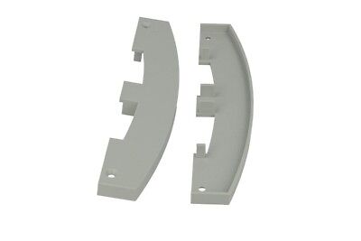 Coppia due Tappi Tappini Termine Per Chiusure Del Profilato Alluminio BA1537