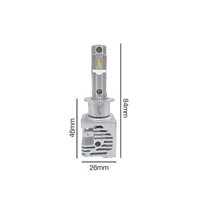 H1 Led Conversion iLuz 2 pezzi 2000lm 6500°K 10-30V 10W