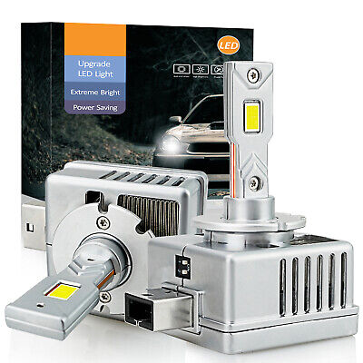 Kit Full Led Premium D3S D3R 80W 6000K 12000 Lumen 100% Canbus Piu Luminoso