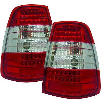 Coppia fari fanali posteriori TUNING W124 85-95 Wagon LED rosso bianco