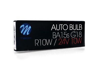 LOTTO DI 10 PEZZI Lampada M-TECH BA15d 5W 24V