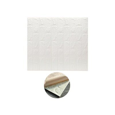 10 PZ Carta da Parati 3D Bianco Pannelli Autoadesivi Per Pareti Muri Wallpaper