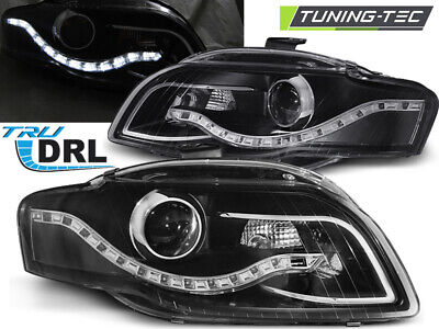 FARI FARI TRUE DRL NERO per A4 B7 11.04-03.08