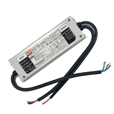MeanWell ELG-100-24DA Alimentatore Dimmerabile DALI IP67 96W 24V 4A Input 220V