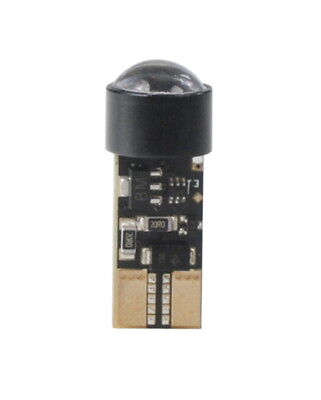 Coppia Lampadine Lampada Bulbo Blister LB803W W5W Canbus 1xHP LED 12V bianco