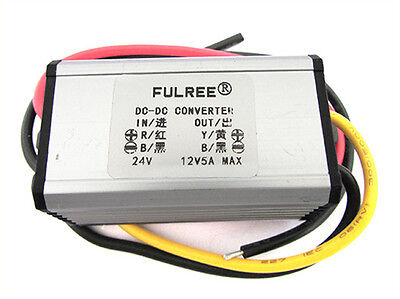 Alimentatore Step Down Convertitore DC-DC 5A Da DC 15-40V a DC 12V Fulree