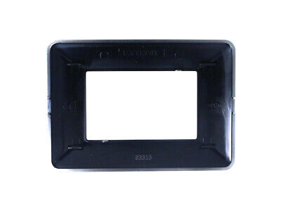 ETTROIT Placca Plastica Serie Solar 3P Colore Bianco Satinato Compatibile Con