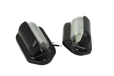 Kit Luci Targa Led Universale 12V 2W Lampada Ingombro Per Moto Auto Rimorchio F