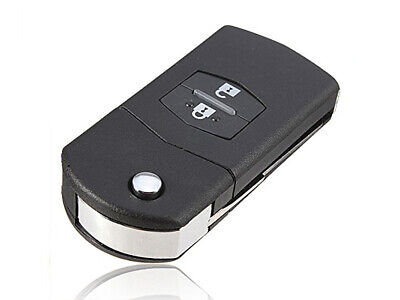 Guscio Chiave Telecomando 2 Tasti con Lama Batteria In Custodia Senza