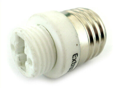2 PZ Convertitore Adattatore Portalampada Per Lampada CON Attacco Da E27 A G9