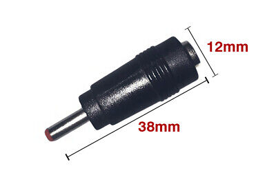 Adattatore Connettore Jack da 5.5X2.1mm Femmine A 3.5X1.35mm Maschio per Barra