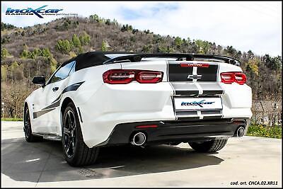 CAMARO 3.6 V6 (340cv) Cabrio 2016-- Posteriore silenziato con uscita