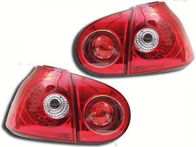 LED Taillights fit for Golf 5 (Typ 1K) Yr. 2003-2008 ONLY RIGHT HAND DRIVE