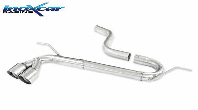 GOLF 7 1.4 125cv 2013-- Posteriore senza silenziatore uscita 2 x diam. 80 RACING