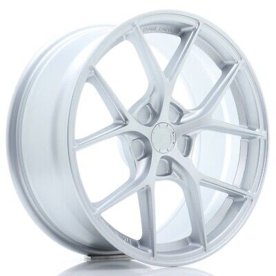 JR Wheels SL01 18x8 ET20-40 5H BLANK Argento opaco