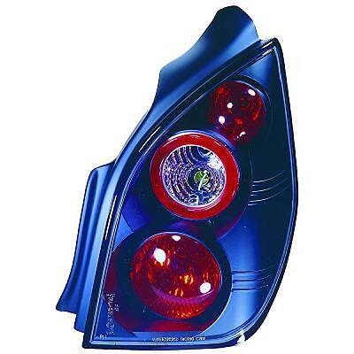 Coppia Fari Fanali Posteriori TUNING C2 2003-2010 NERI vetro trasparente