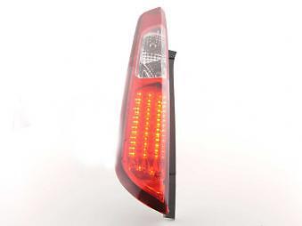 Coppia Fari Fanali Posteriori Tuning LED Focus 2 5 porte 08-10 rosso/chiar