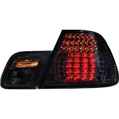 Coppia fari fanali posteriori TUNING Serie 3 E46 98-01 berlina LED nero look