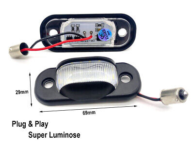 Kit Luci Targa Led 80 B4 1991-1995 Cabridet 1991-2000 100 C4 1990-1994 A6