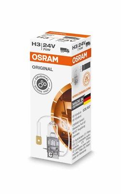 1 Lampada Lampadina Luce OSRAM ORIGINAL H3 (PK22s) 24V 70W CAMION / PULLMAN