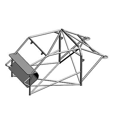 Ab / 106/229a Roll BAR para EG6 3 Puertas> ; 09/01< 06 Puntos