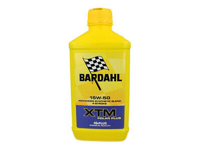 BARDAHL Moto XTM Polar Plus 15W50 Lubrificanti Olio Motore 4 Tempi 1 LT <p