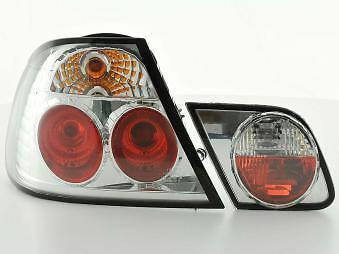 Coppia Fari Fanali Posteriori Tuning serie 3 Coupe (E46) 97-02, cromato