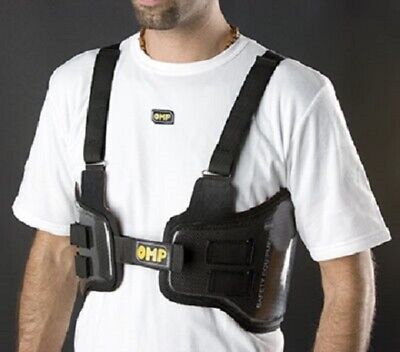 CORPETTO PARACOSTOLE RESISTENTE FIBRA CARBONIO OMP KART BODY PROTECTION KK047E