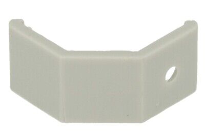 Clip Guida Gancio Plastica Per Fissaggio Profilato Alluminio Angolare Spesso