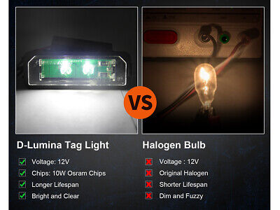 Kit Luci Targa Led Golf 4 5 Passat  Cayman Cayenne 911 Altea