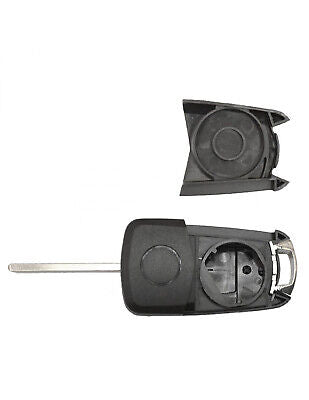 Guscio Chiave Telecomando 3 Tasti con Lama HU100 Batteria In Custodia Senza