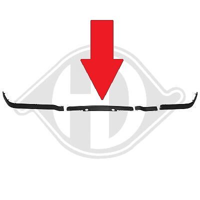 Listello Modanatura paraurti centrale Serie 3 E36 90-99 stile M3 art 121